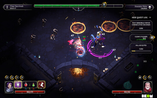 Pathfinder: Gallowspire Survivors gameplay screenshot