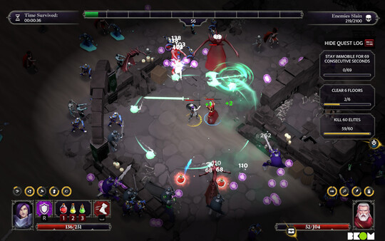 Pathfinder: Gallowspire Survivors gameplay screenshot