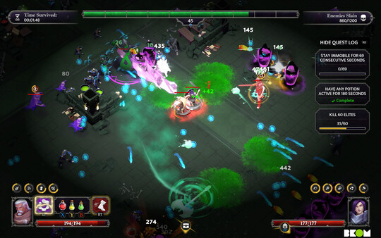 Pathfinder: Gallowspire Survivors gameplay screenshot