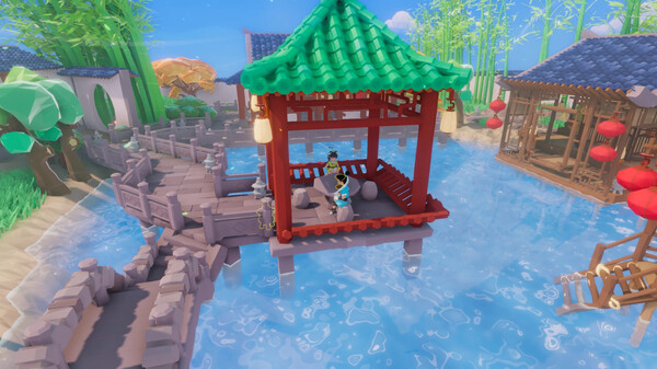 Pathless Woods gameplay screenshot