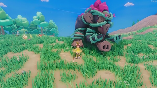 Pathless Woods gameplay screenshot