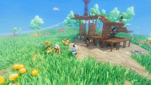 Pathless Woods: Prologue gameplay screenshot
