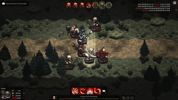 Paths & Danger gameplay screenshot