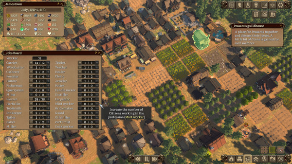Patron gameplay screenshot