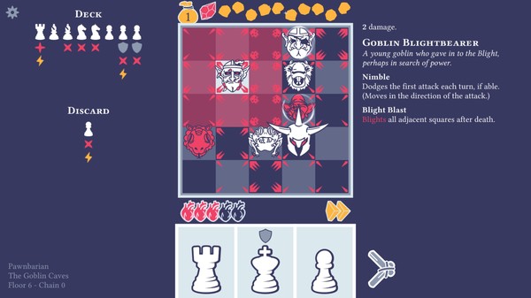 Pawnbarian gameplay screenshot