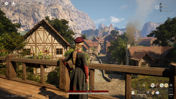 Pax Dei gameplay screenshot