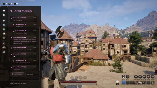 Pax Dei gameplay screenshot