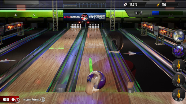 PBA Pro Bowling gameplay screenshot