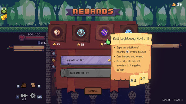 Peglin gameplay screenshot