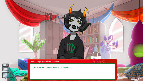 Pesterquest gameplay screenshot