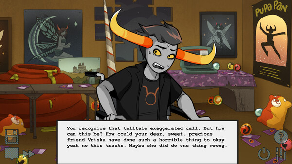 Pesterquest gameplay screenshot