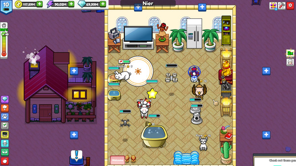 Pet idle gameplay screenshot
