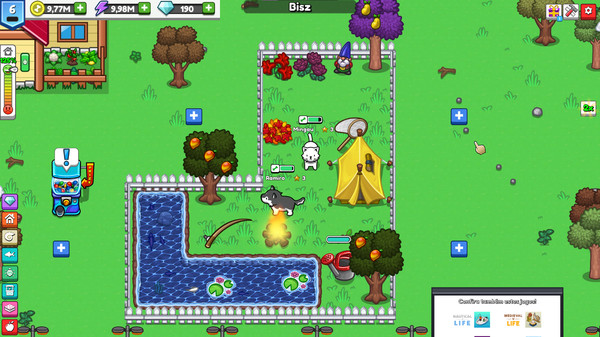 Pet idle gameplay screenshot