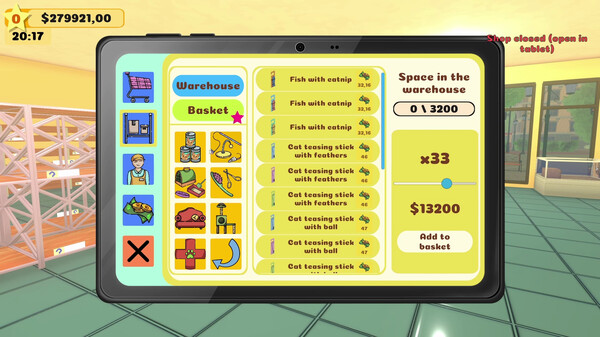 Pet Shop Simulator: Prologue gameplay screenshot