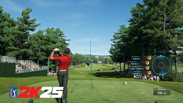 PGA TOUR 2K25 gameplay screenshot