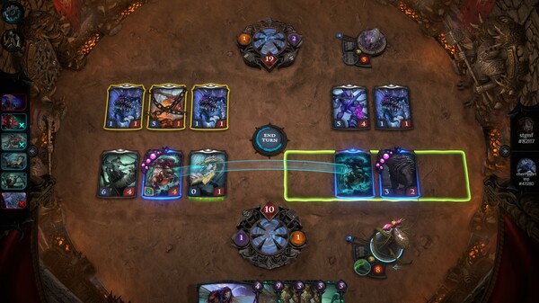 PHAGEBORN: Online Card Game gameplay screenshot