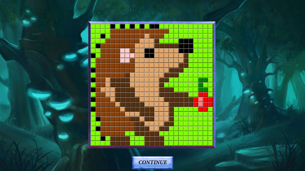 Picross Fairytale - nonogram: Red Riding Hood secret gameplay screenshot