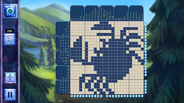 Picross Fairytale - nonogram: Red Riding Hood secret gameplay screenshot