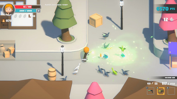 Pigeons Attack gameplay screenshot