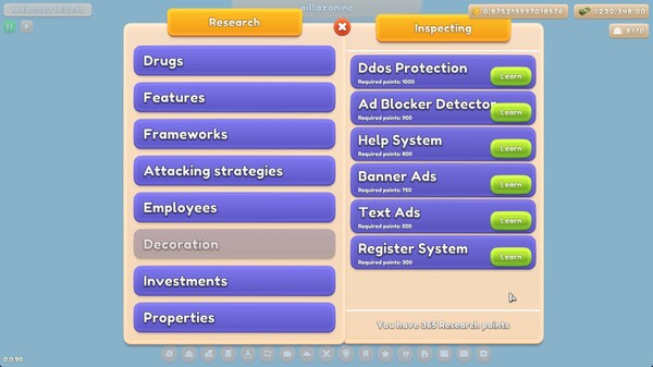 Pillazon: MMO Drug Lord Tycoon gameplay screenshot