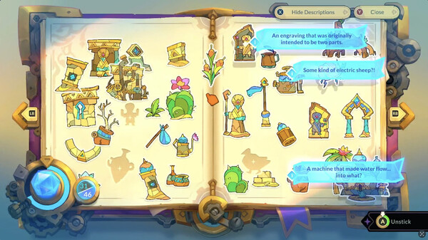 Pilo and the Holobook gameplay screenshot