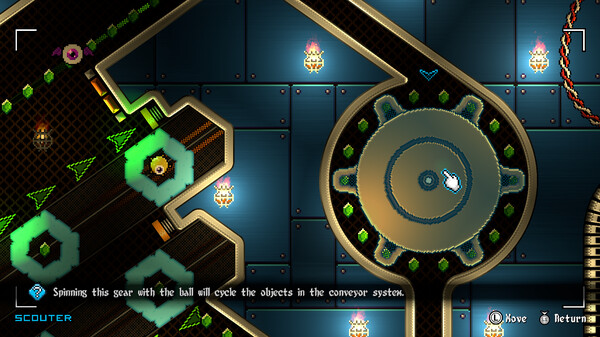 Pinball Spire gameplay screenshot