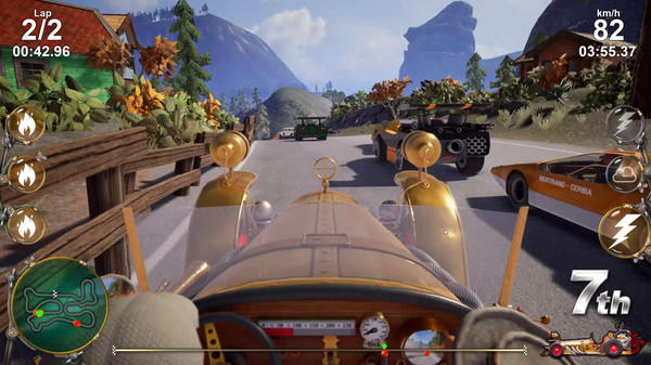 Pinchcliffe Grand Prix gameplay screenshot