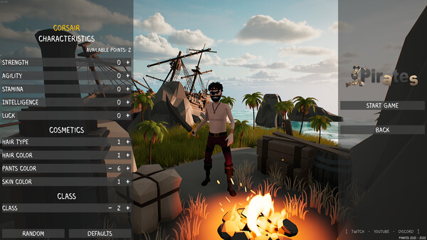 Pirates gameplay screenshot