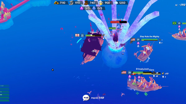 Piratopia gameplay screenshot