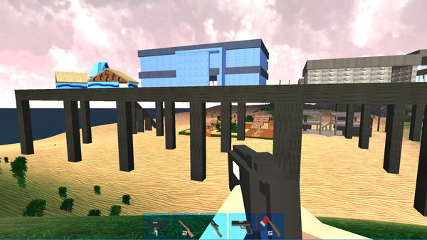 Pixel Battle Royale gameplay screenshot