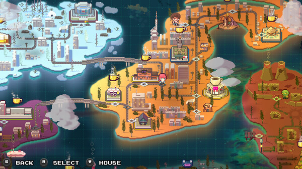 Pixel Cafe gameplay screenshot