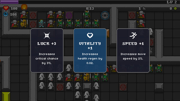 Pixel Descent gameplay screenshot