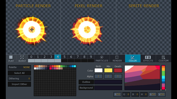 Pixel FX Designer gameplay screenshot