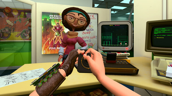 Pixel Ripped 1978: An Atari Adventure gameplay screenshot