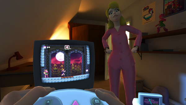 Pixel Ripped 1995 gameplay screenshot