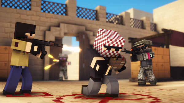 Pixel Strike 3D gameplay screenshot