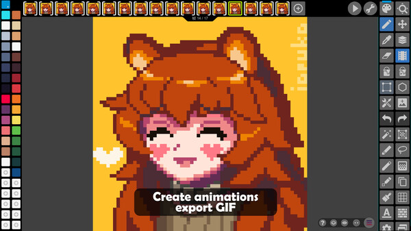 Pixel Studio - pixel art editor gameplay screenshot