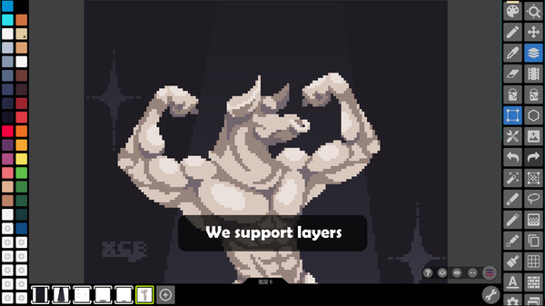 Pixel Studio - pixel art editor gameplay screenshot