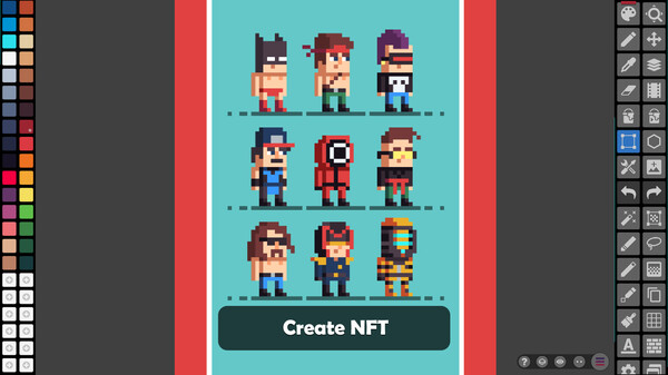 Pixel Studio - pixel art editor gameplay screenshot