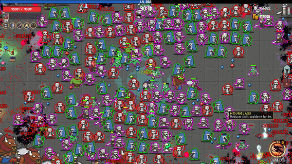 Pixel Survivors : Roguelike gameplay screenshot