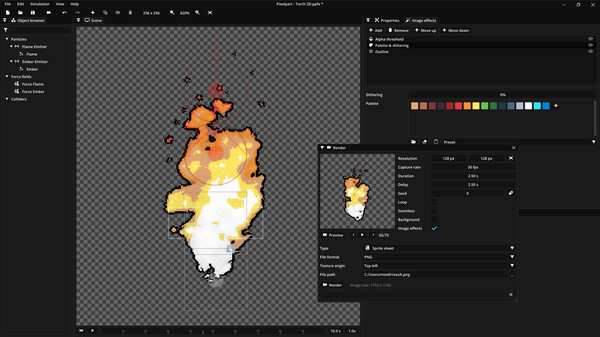 Pixelpart gameplay screenshot