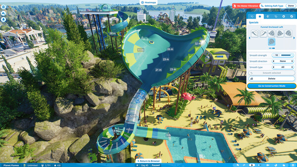 Planet Coaster 2 gameplay screenshot