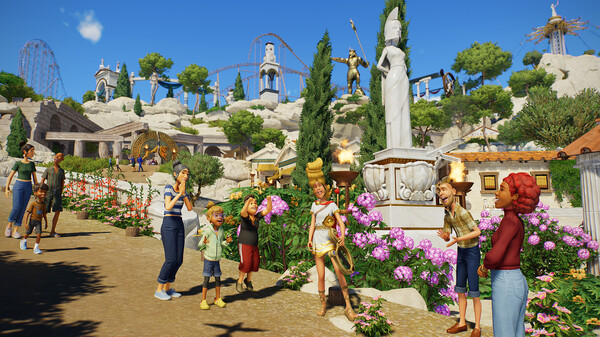 Planet Coaster 2 gameplay screenshot