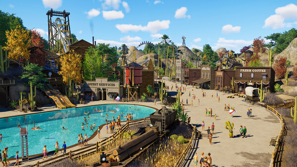 Planet Coaster 2 gameplay screenshot