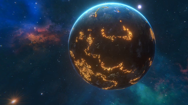 Planet Evolution PC Live Wallpaper gameplay screenshot