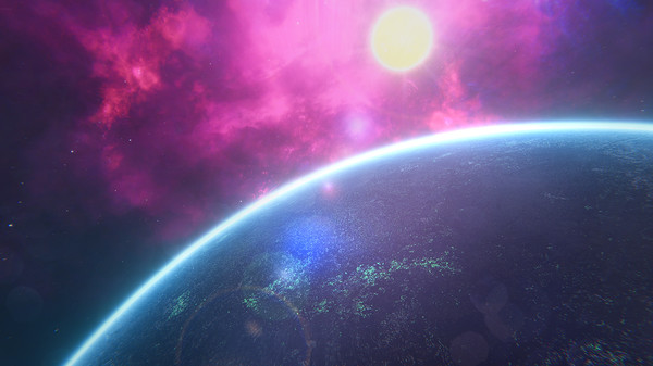 Planet Evolution PC Live Wallpaper gameplay screenshot