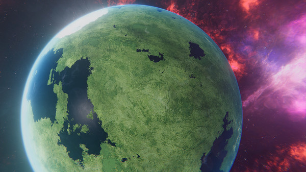 Planet Evolution PC Live Wallpaper gameplay screenshot