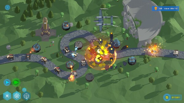 Planet TD gameplay screenshot