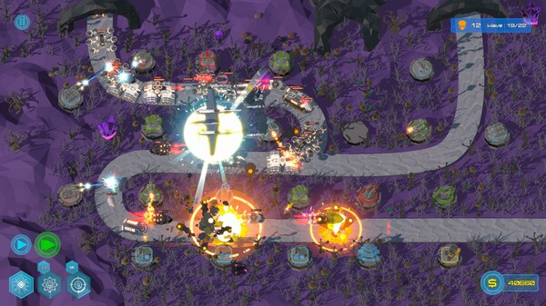 Planet TD gameplay screenshot