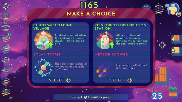 Planetiles gameplay screenshot